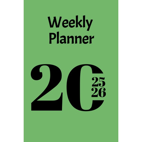 Weekly Planner 2025-26