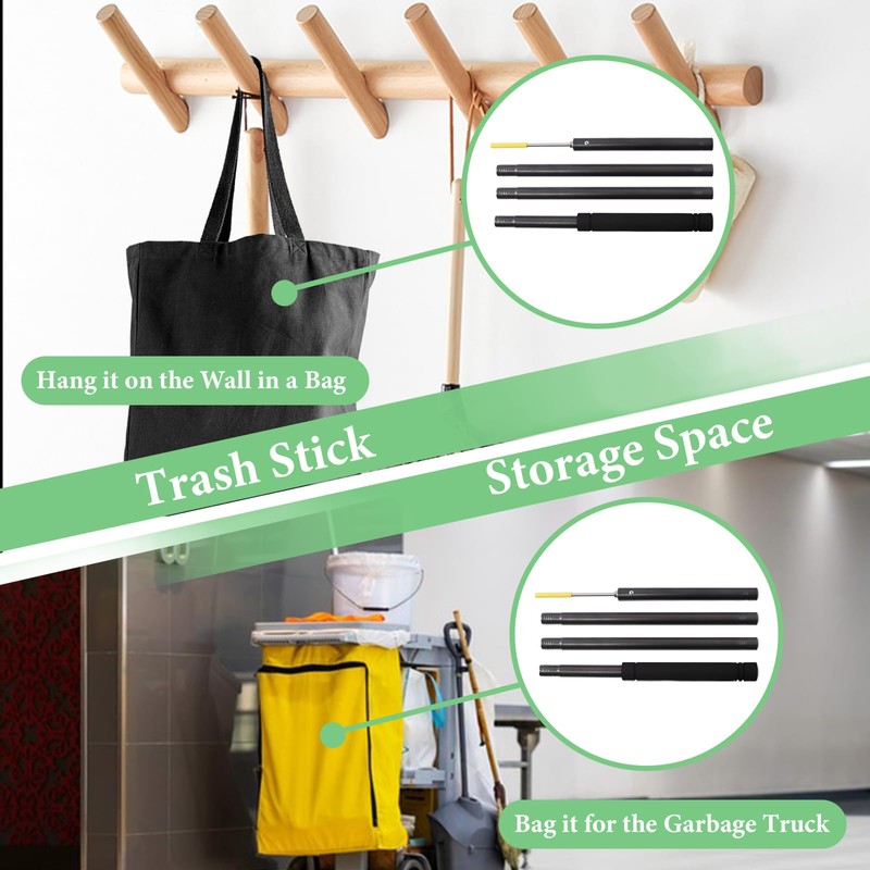 Frebuta Trash Pick Up Stick Grabber, 62In Trash Picker Upper