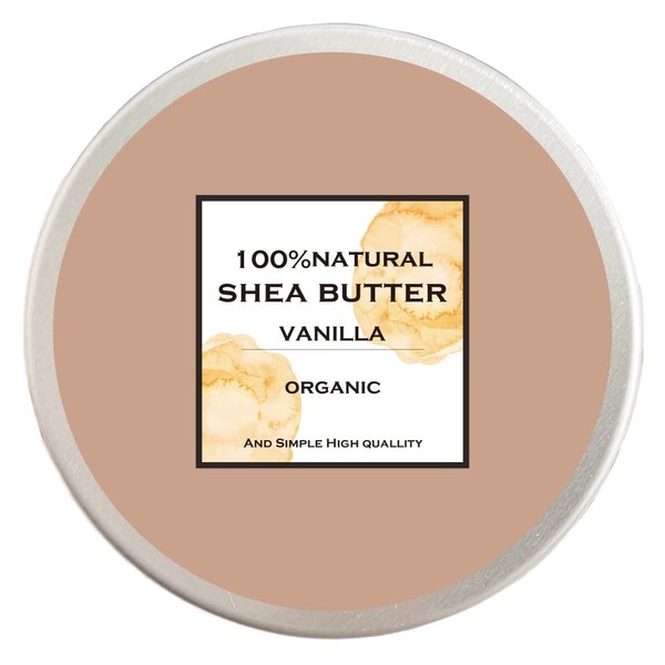 &SH Shea Butter Cream Purified 35g Vanilla/Hair Wax Hand Cream Body Cream Organic /