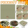 Mindsoft Fall Thanksgiving Napkins Cloth Set of 4 Embroidered Pumpkin