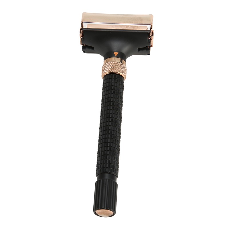 Shaving Handle Metal Safety Double Edge Reusable Shaving Long Handle