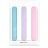 kwmobile Set de 3 fundas para cepillo de dientes -