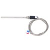 Temperature Sensor Waterproof Pt100 Thermistor Temp Probe for Measurement WZPT‑10