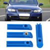 4PCS Fuel Injector Nozzle Flush Cleaner Adapter Universal Cleaning Tool