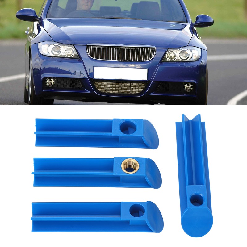 4PCS Fuel Injector Nozzle Flush Cleaner Adapter Universal Cleaning Tool