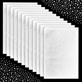 12 Sheets Iron on Rhinestone Transfers – 2mm & 3.5mm Glitter Hotfix Crystal Decals, Flat Round Diamond Patches for Clothing DIY, Crafts & Embellishment (Women & Men)