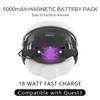 GOMRVR Comfort Battery Head Strap 5000mAh Compatible with Meta Quest