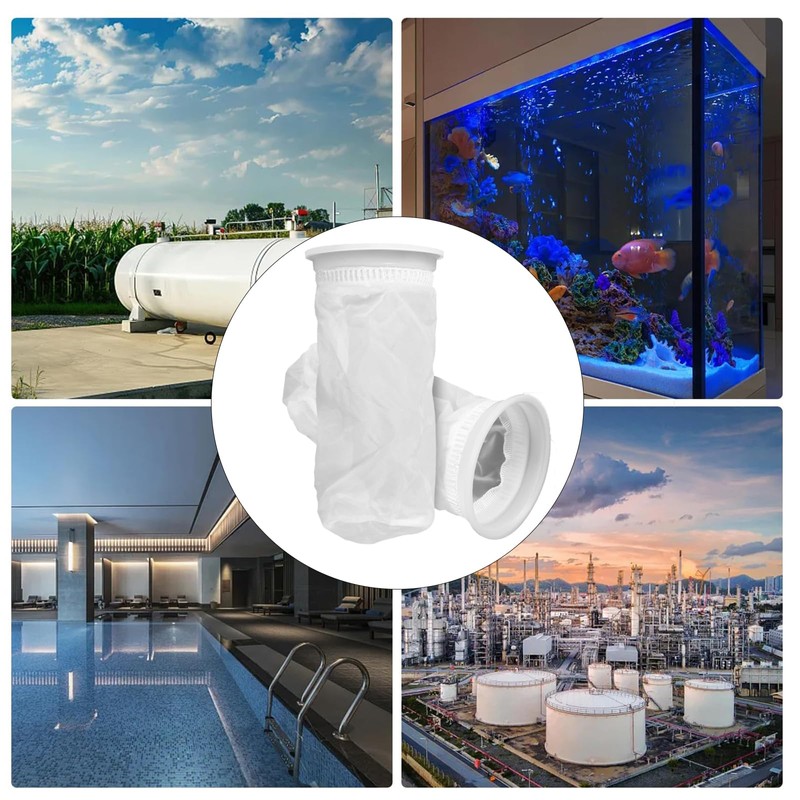 Pack of 3 IBC Tank Accessories Lid Filter, Washable IBC