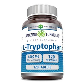 Amazing Nutrition L-Triptófano 1000 mg – 120 Tabletas