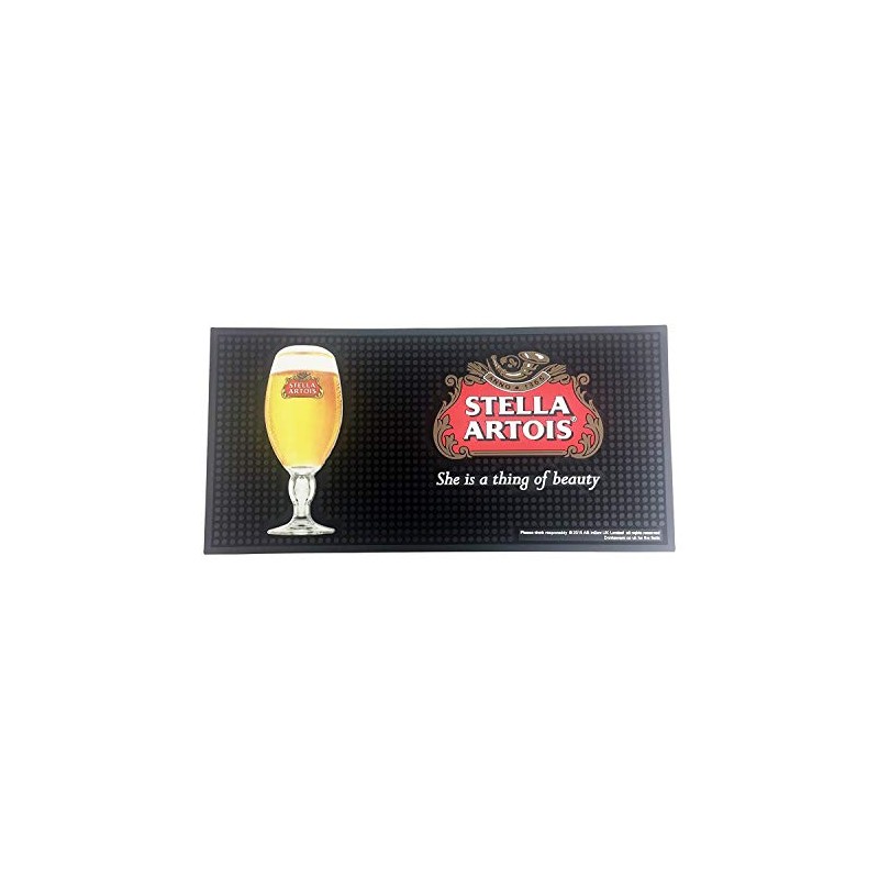 Stella Artois Beer Professional Bar Mat Spill Mat Rail Drip