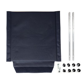 Cruiser iii Wheelchair Replacement Back,18"*17",Nylon Fabric,Back Storage Bag,Velcro,Back pad Width 18"*Height 17",Universal 18 inch K3 Wheelchair Back, W/Hardware,Replacement Parts,(1Ea,Black)