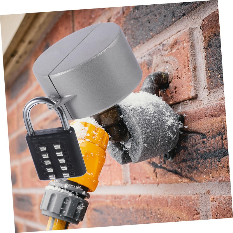 Kisangel Water Spigot Outdoor Lock Tap Lock Protector Easy to