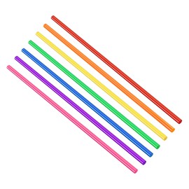sourcing map Acrylic Round Rod,Colorful,1/4" Diameter 11-5/8" Length, Solid Plastic PMMA Bar Stick