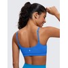 CRZ YOGA Sujetador Deportivo Mujer Butterluxe Ajustable Espagueti Strap con