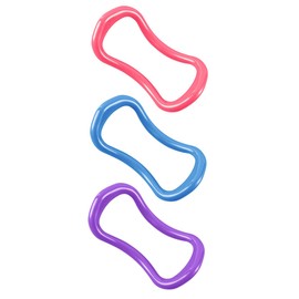 Laroal Fascia Stretch Ring 3 Pieces Yoga Ring Pilates Ring Pilates Training Ring Yoga Massage Ring Training Tools For Exercise Thigh Abdomen And Legs