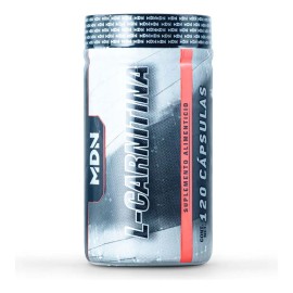 Carnitina Quemador de Grasa MDN Sports 120 Cápsulas 240mg Sin Sabor, Calidad encapsulada.
