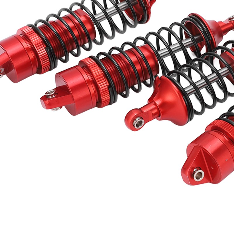 4Pcs RC Front Rear Shocks Set Model Car Shock Absorber
