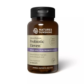Nature’s Sunshine Nature's Sunshine Probiotic Eleven Gut Support Supplement Exp 0/2025 90 Veg Cap