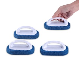 Kit de 4 cepillos para estropajos, cepillo para polvo de limpieza con asa, cepillo para polvo de limpieza para platos, cepillo para polvo de baño, cepillo para polvo para fregadero