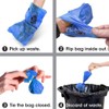 Bags on Board Strong, Leak Proof Dog Poo Bags, Blue,