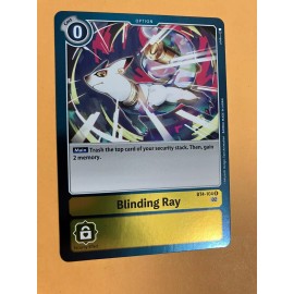Blinding Ray BT4-104 R Foil Digimon CCG | Resurgence Booster NM
