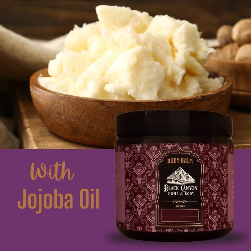 Black Canyon Vanilla & Sugared Apricot Scented Body Balm with