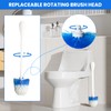 Toilet Brush Refills for OXO Toilet Brush Only, 4 Pack
