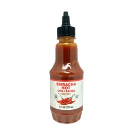 Sriracha Hot Chili Sauce, Non-GMO, Gluten Free, 9 fl oz