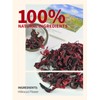 TeeLux Hibiscus Tea Loose Leaf, Dried Hibiscus Flowers Herbal Tea,