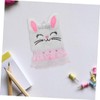Cute Bunny Plush Mini Pocket Notebook, Cartoon Fuzzy Writing Drawing