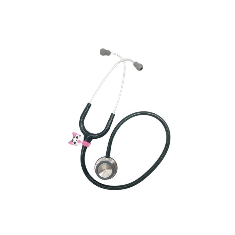 Stethoscope Charms Clip - Pink Cat - Medical Gift