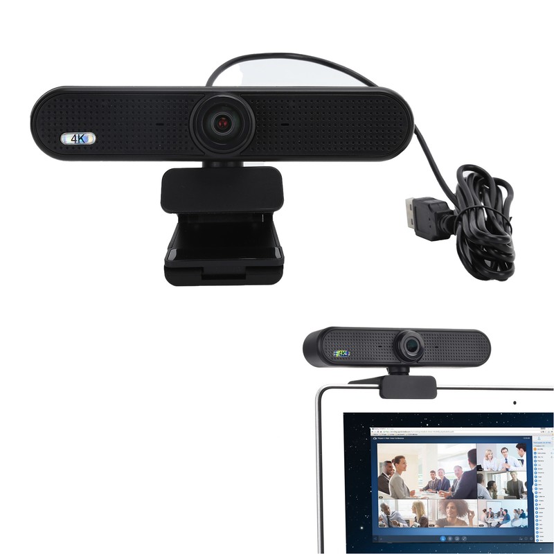 C55e 4K HD Webcam with Microphone USB Computer Camera for