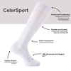 CelerSport 2 Pack Soccer Socks for Youth Kids Adult Over-The-Calf