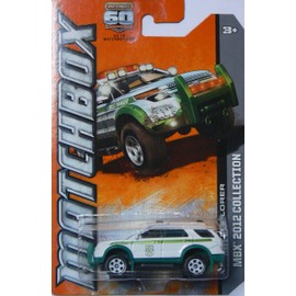 2012 Matchbox Ford Explorer (Forest Ranger) White - 118 of 120