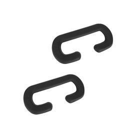 DOITOOL 2pcs Pu Leather Vr Eye Cushion Cover Pad for Easy to Clean Breathable Design Comfortable Cushion for Vr Gaming Sessions