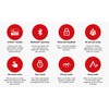 Alfred Touchscreen Keypad Pin + Key Entry Smart Door Lock