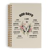 QLMX Christian God Says I Am Loved Spiral Notebook, Bible