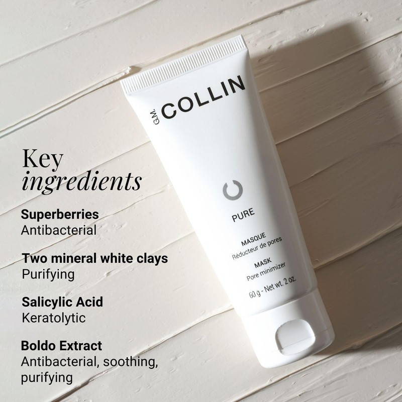 G.M. COLLIN Pure Mask | Purifying Clay Mask with Salicylic