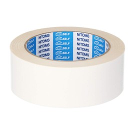 Nitoms J0720 General Purpose Double Sided Tape S, 1.2 inches (30 mm) x 66.4 ft (20 m), White