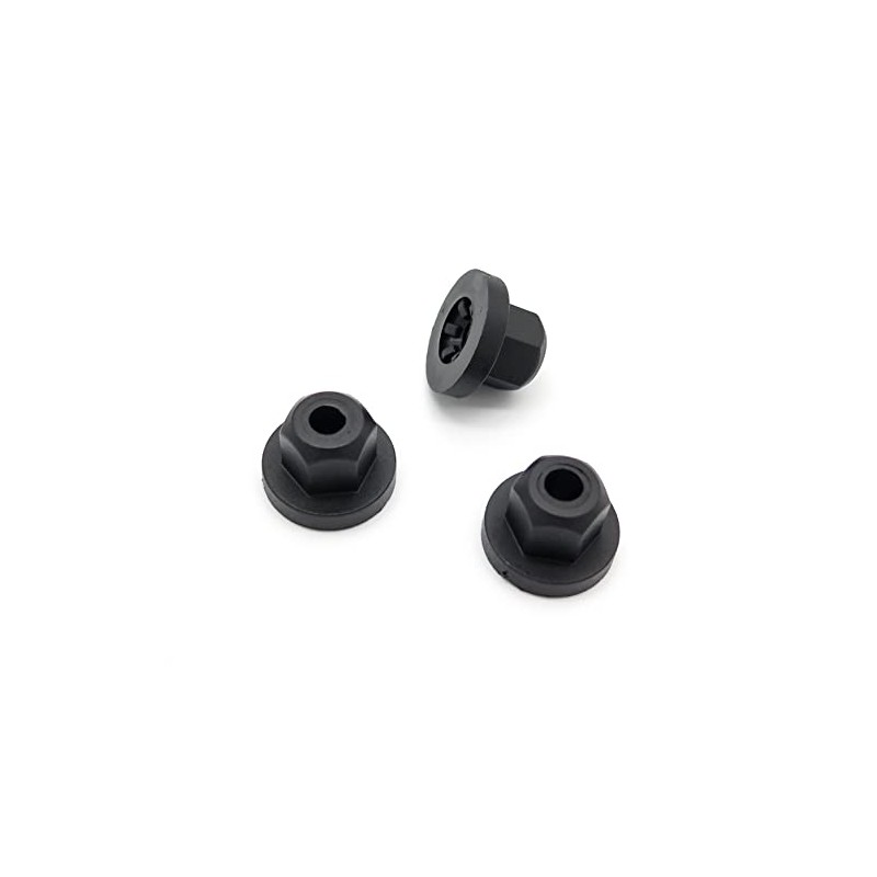 VVO Fasteners- Black Plastic Underbody Shields & Insulation Panel Fastener