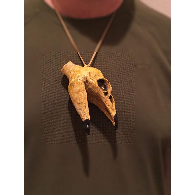 Aztec Death Whistle - Raven by TribalEcho