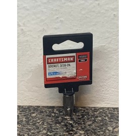 Craftsman 3/16" x 1/4" Dr Standard  Socket 6 Pt S-AG 45802