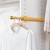 FIRJOY 12" Valet Rod for Closet Pull Out (1 Pack,