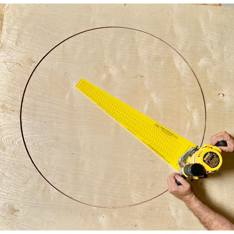 Jasper M350 Blemish-Free Pivot Plate – Router Circle Jig Accessory