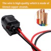 2-Pin Horn Connector Pigtail Plug Compatible with Honda Civic 2016-2023