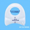4-Piece Unisex Toe Covers with Gel Padding and Cushioning for