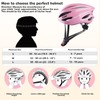 Plusawa Kids Helmet for 5-18 Years, Lightweight PC Shell, Interior