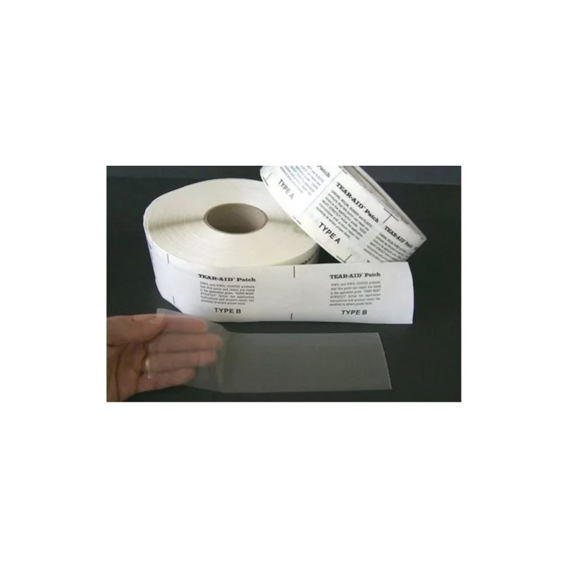 TEAR-AID PATCH 3" x 6" AIR MATTRESS & WATERBED REPAIR