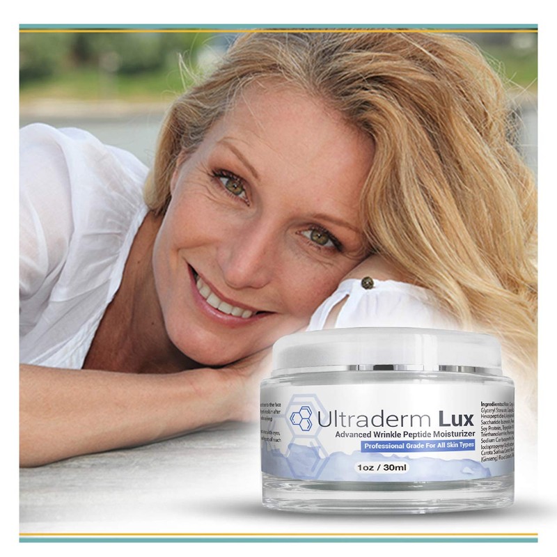 Advanced Wrinkle Peptide Moisturizer de Ultraderm Lux, Crema antiedad para