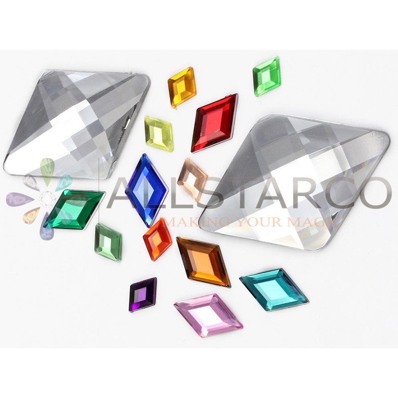 KraftGenius Allstarco - Joyas de diamante autoadhesivas (67 x 48
